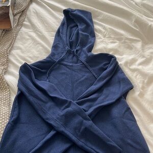 Banana Republic blue navy hoodie